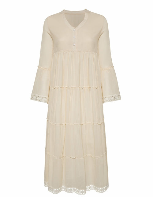 Load image into Gallery viewer, MIKA MAXI DRESS - NATURAL