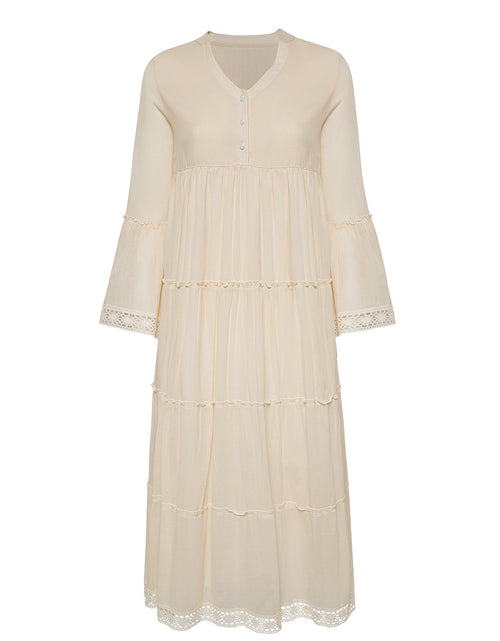 Load image into Gallery viewer, MIKA MAXI DRESS - NATURAL