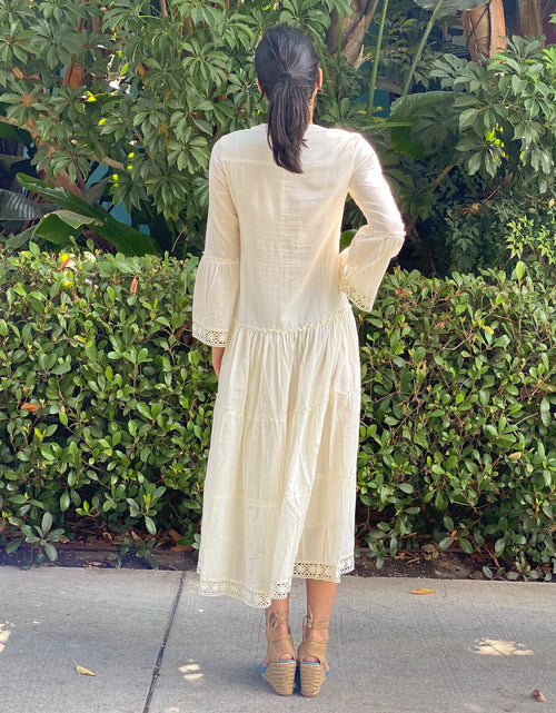 Load image into Gallery viewer, MIKA MAXI DRESS - NATURAL