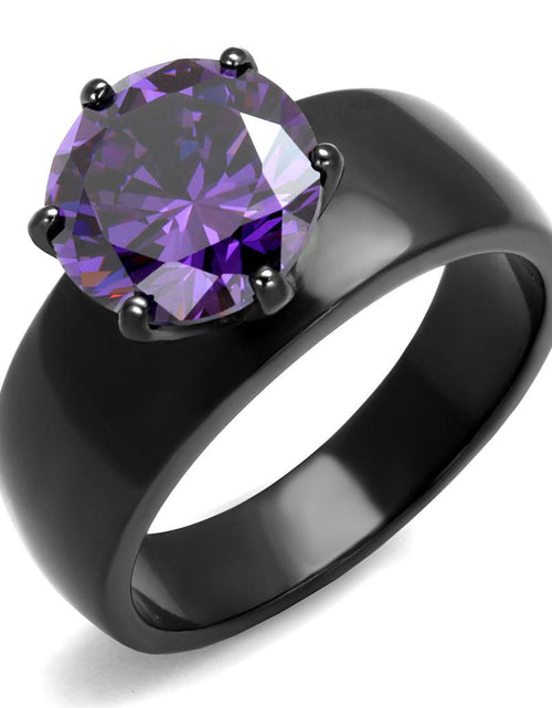 Load image into Gallery viewer, Women Stainless Steel Cubic Zirconia Rings TK2999