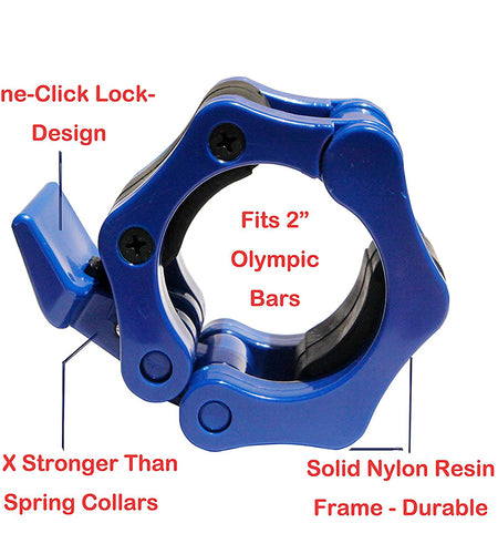 25/50mm Spinlock Collars Barbell Collar Lock Dumbell Clips Barbell