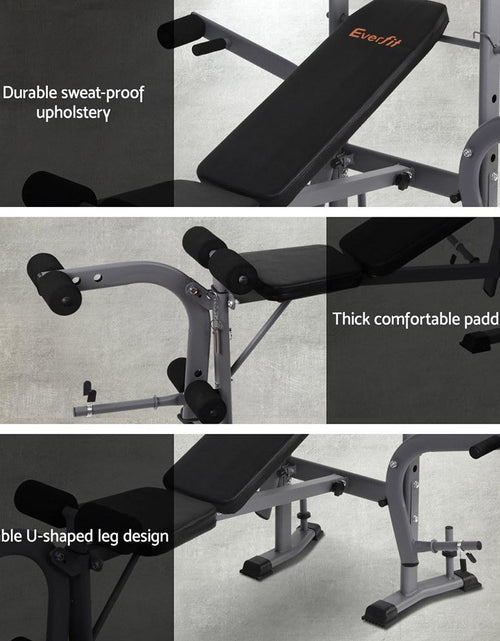 Load image into Gallery viewer, Everfit Weight Bench Adjustable Bench Press 8-In-1 Gym Equipment
