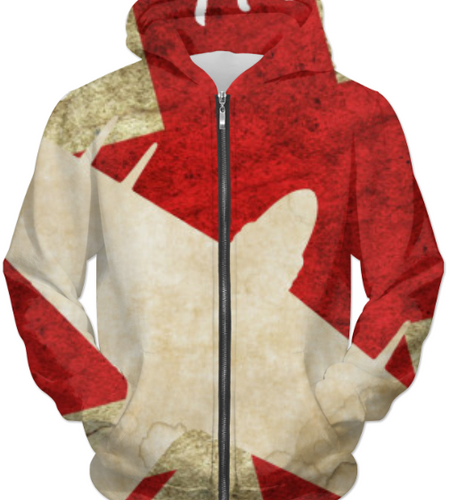 Hawker Typhoon Vintage WW2  UNISEX ZIP HOODIE