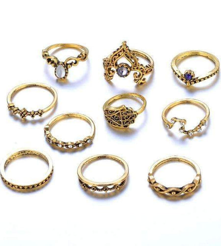 Vintage Stackable Ring Set